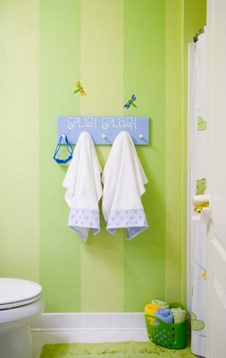 decoracion_baño_verde