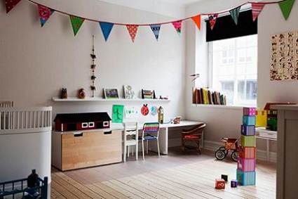 Estilo nórdico para la habitación infantil