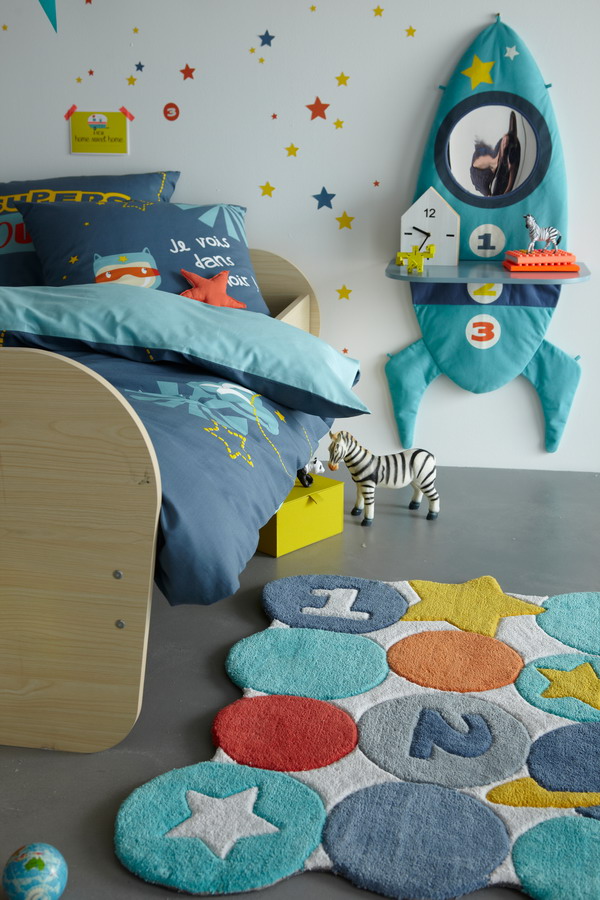 Adorables textiles para espacios infantiles