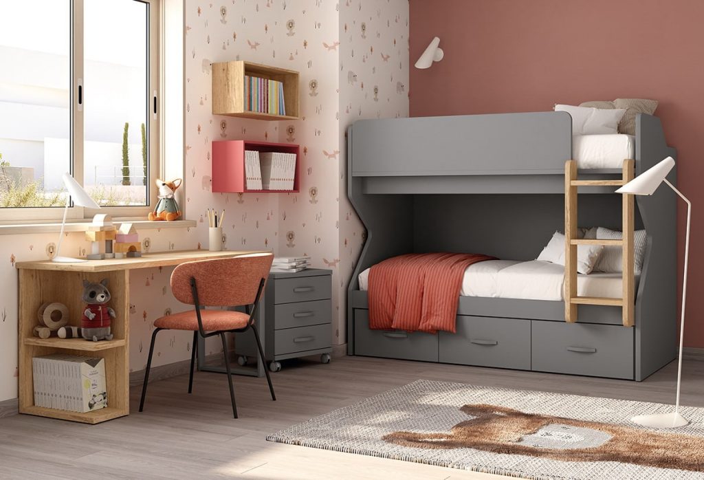 Cómo poner dos camas en una habitación juvenil pequeña